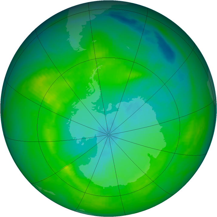 Ozone Map 1983-11-12